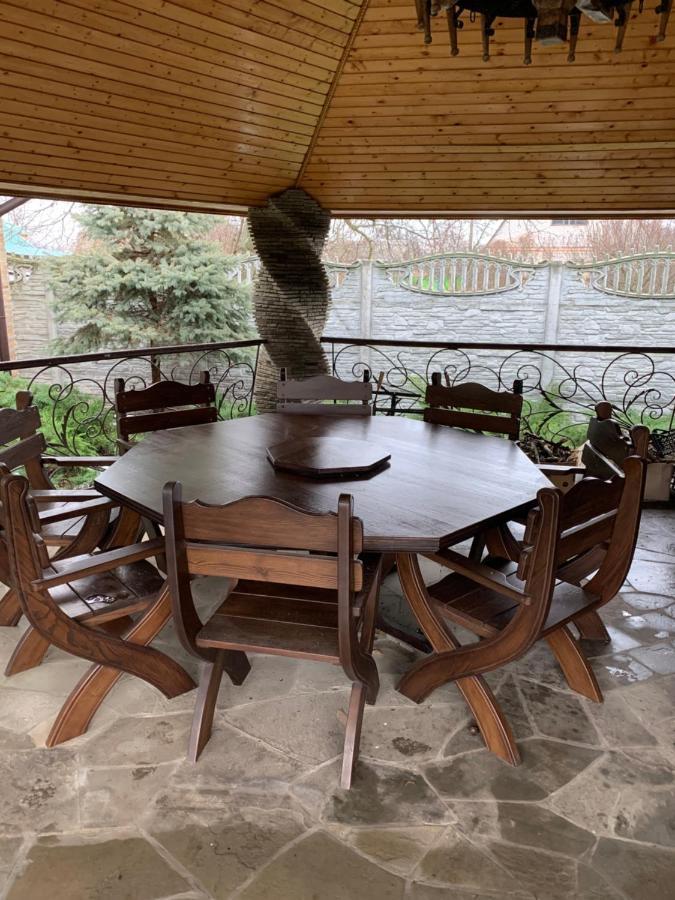 Приватний Будинок З Сауною Та Більярдом Khascheve Exterior foto